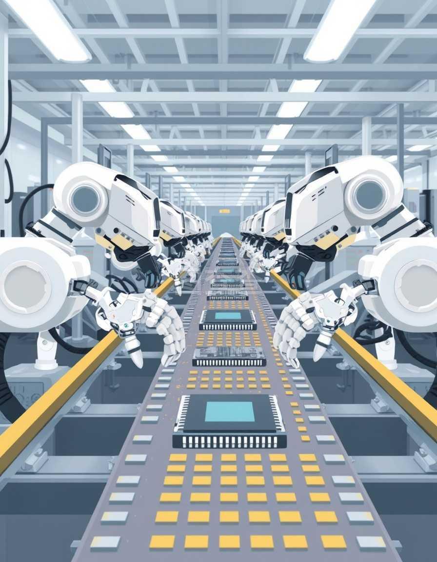 智能機(jī)器與自動(dòng)化工廠 現(xiàn)代生產(chǎn)的矢量革命